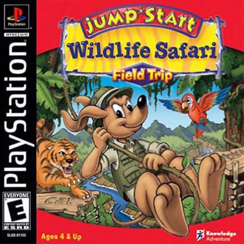 Sony PlayStation 1 Video Game (PS1) Jump Start Wild Safari
