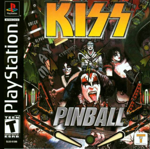 Sony PlayStation 1 Video Game (PS1) Kiss Pinball