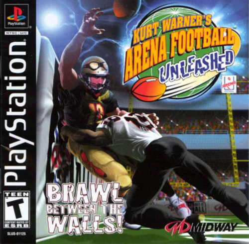 Sony PlayStation 1 Video Game (PS1) Kurt Warners Arena Football