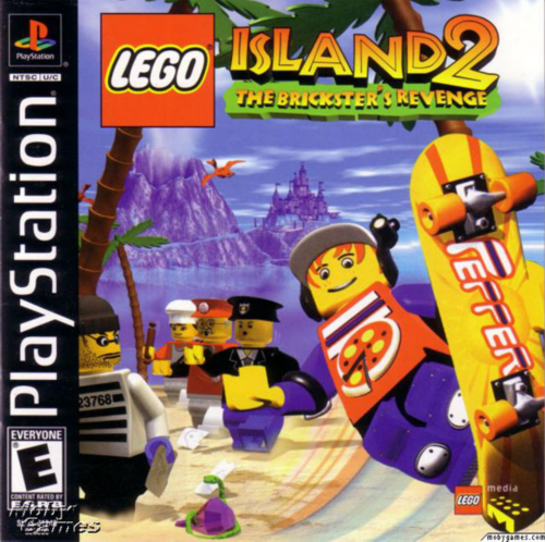 Sony PlayStation 1 Video Game (PS1) Island 2 Legos