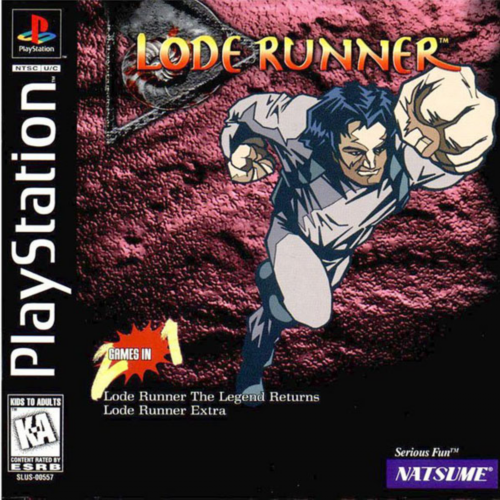 Sony PlayStation 1 Video Game (PS1) Lode Runner