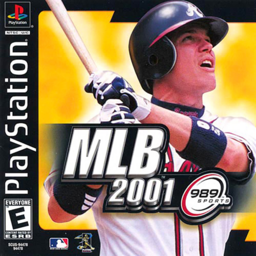 Sony PlayStation 1 Video Game (PS1) MLB 2001