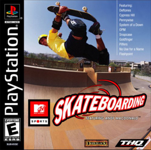 Sony PlayStation 1 Video Game (PS1) Skateboarding