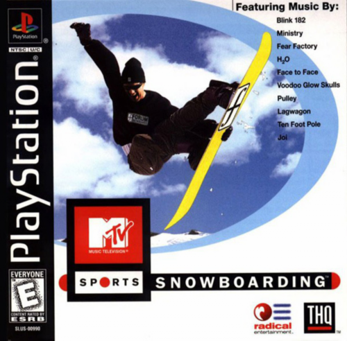 Sony PlayStation 1 Video Game (PS1) Snowboarding