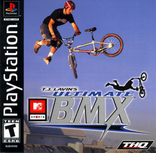 Sony PlayStation 1 Video Game (PS1) Tj Lavins Ultimate BMX