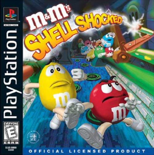 Sony PlayStation 1 Video Game (PS1) M & M’s Shell Shocked