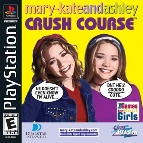Sony PlayStation 1 Video Game (PS1) Mary Kate & Ashley Crush Course