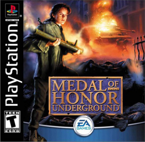 Sony PlayStation 1 Video Game (PS1) Medal of Honor
