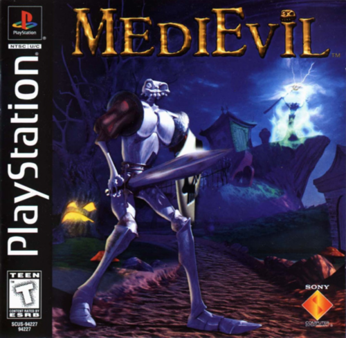 Sony PlayStation 1 Video Game (PS1) MEdievil