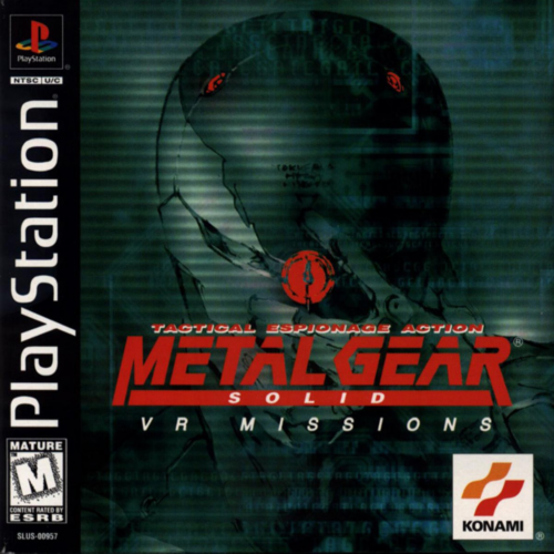Sony PlayStation 1 Video Game (PS1) Metal Gear Solid VR Missions