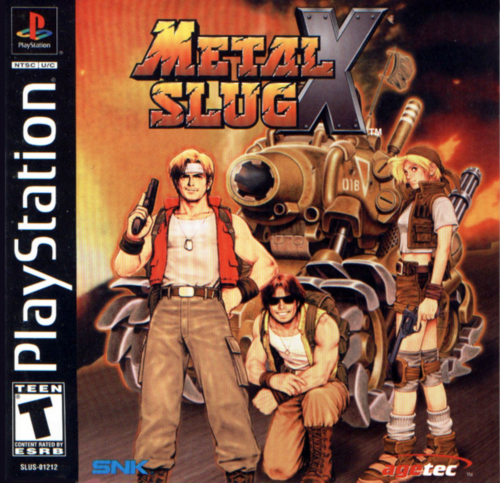 Sony PlayStation 1 Video Game (PS1) Metal Slug X