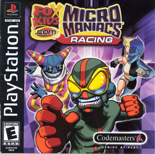 Sony PlayStation 1 Video Game (PS1) Micro Maniacs Racing