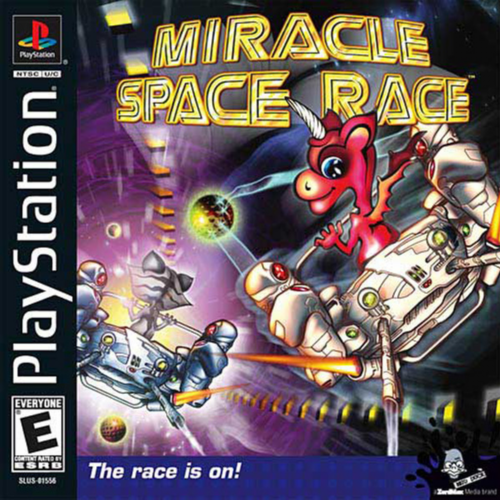 Sony PlayStation 1 Video Game (PS1) Miracle Space Race