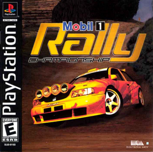 Sony PlayStation 1 Video Game (PS1) Mobil 1 Rally Championship