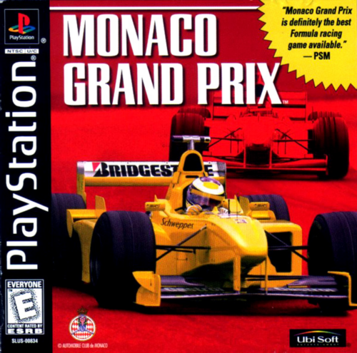 Sony PlayStation 1 Video Game (PS1) Monaco Grand Prix