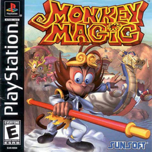 Sony PlayStation 1 Video Game (PS1) Monkey Magic