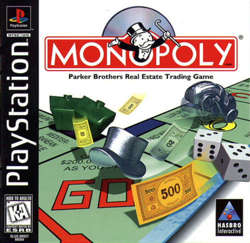Sony PlayStation 1 Video Game (PS1) Monopoly