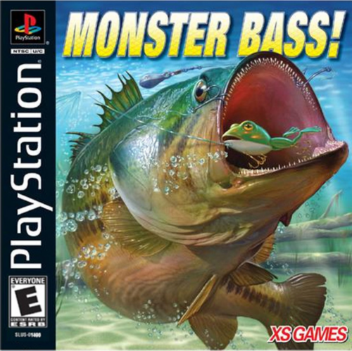 Sony PlayStation 1 Video Game (PS1) Monster Bass