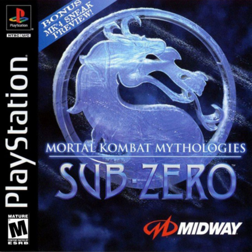 Sony PlayStation 1 Video Game (PS1) Mortal Kombat Mythologies
