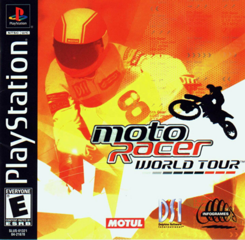 Sony PlayStation 1 Video Game (PS1) Moto Racer World Tour
