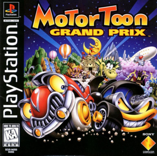 Sony PlayStation 1 Video Game (PS1) Motor Toon Grand Prix