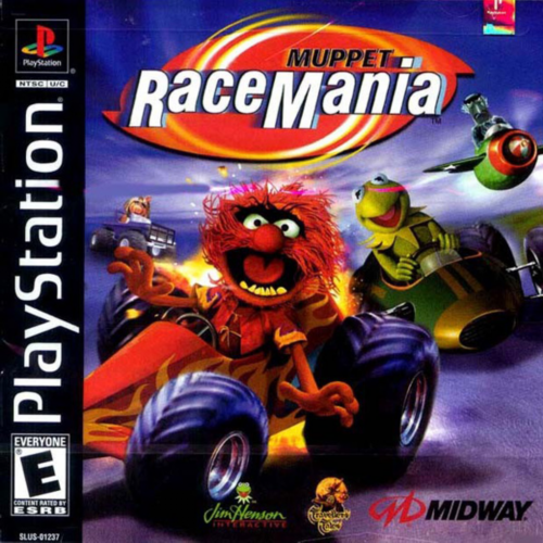 Sony PlayStation 1 Video Game (PS1) Race Mania Muppets