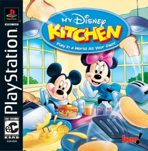 Sony PlayStation 1 Video Game (PS1) My Disney Kitchen