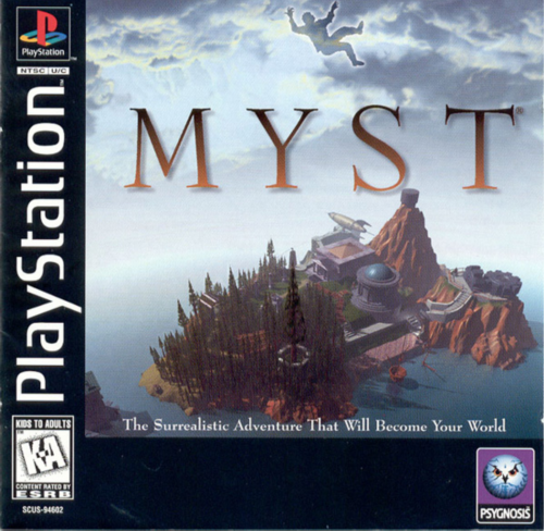 Sony PlayStation 1 Video Game (PS1) Myst