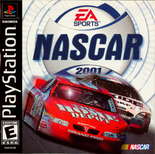 Sony PlayStation 1 Video Game (PS1) Nascar 2001 EA Sports