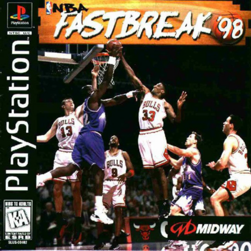Sony PlayStation 1 Video Game (PS1) NBA Fast Break 98
