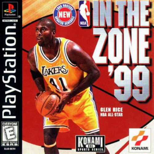 Sony PlayStation 1 Video Game (PS1) In the Zone 99 NBA