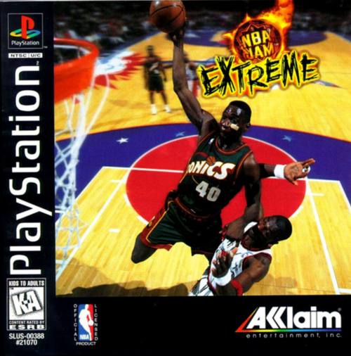 Sony PlayStation 1 Video Game (PS1) NBA Jam Extreme
