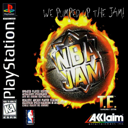 Sony PlayStation 1 Video Game (PS1) NBA We Jam Pumped Up the Jam
