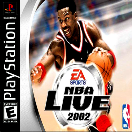 Sony PlayStation 1 Video Game (PS1) NBA Live 2002