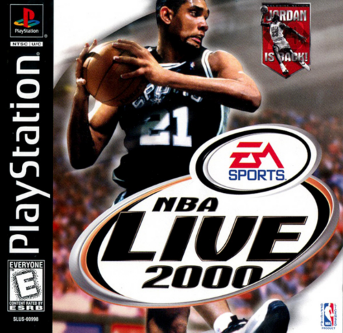 Sony PlayStation 1 Video Game (PS1) NBA Live 2000