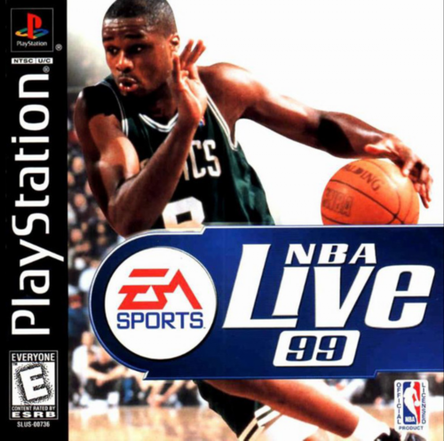 Sony PlayStation 1 Video Game (PS1) NBA Live 1999