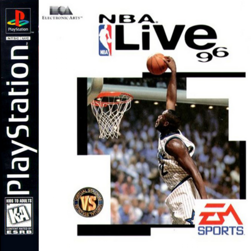 Sony PlayStation 1 Video Game (PS1) NBA Live 96