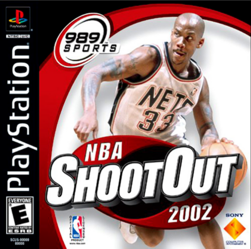 Sony PlayStation 1 Video Game (PS1) NBA Shoot Out 2002