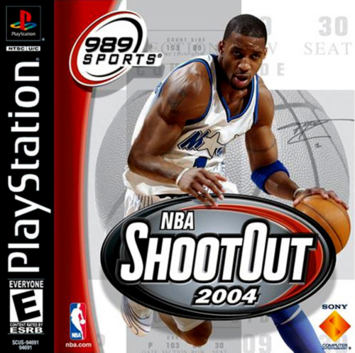 Sony PlayStation 1 Video Game (PS1) NBA Shoot Out 2004