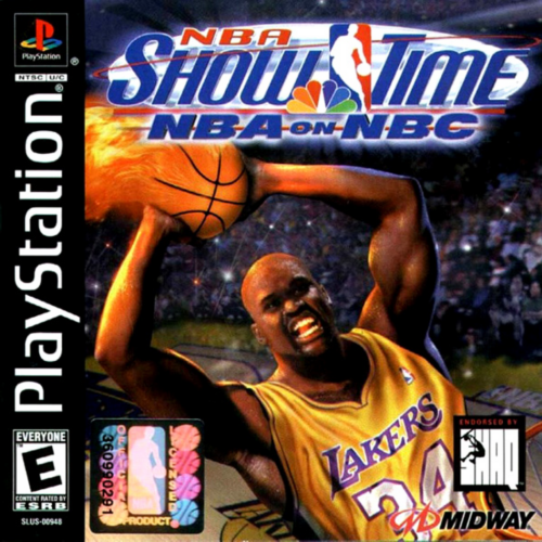 Sony PlayStation 1 Video Game (PS1) NBA Show Time NBA on NBC