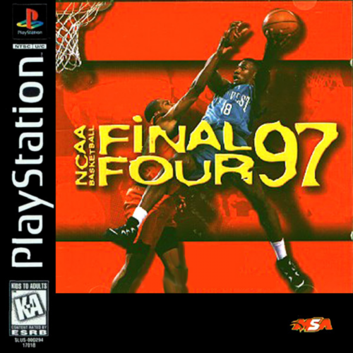 Sony PlayStation 1 Video Game (PS1) NCAA Basketball Final Four
