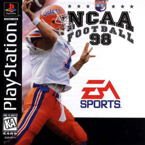 Sony PlayStation 1 Video Game (PS1) NCAA Football 1998