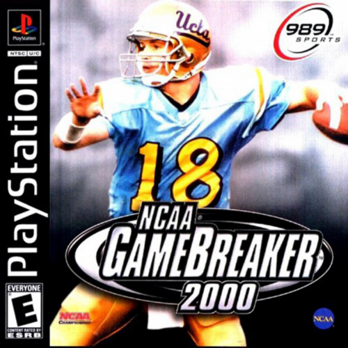 Sony PlayStation 1 Video Game (PS1) NCAA Game Breaker 2000