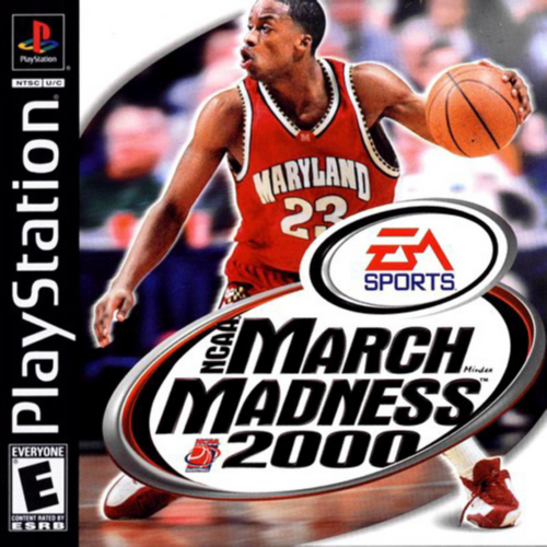 Sony PlayStation 1 Video Game (PS1) NCAA March Madness 2000
