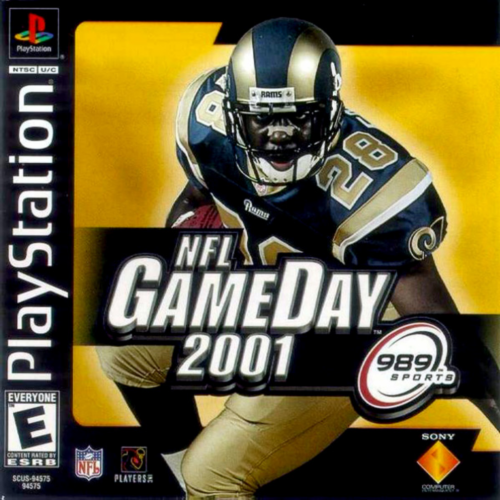 Sony PlayStation 1 Video Game (PS1) NFL Game Day 2001
