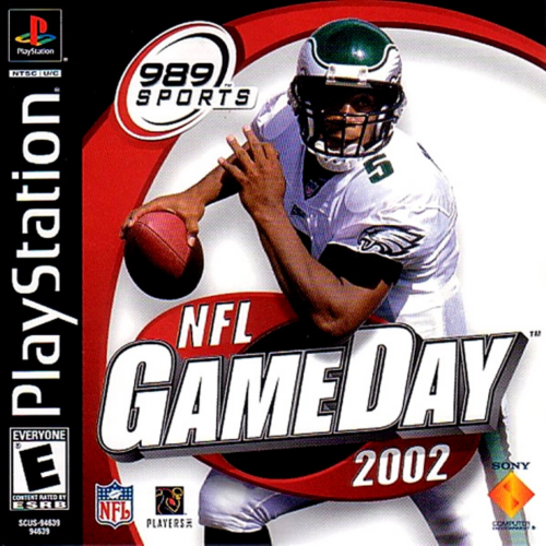 Sony PlayStation 1 Video Game (PS1) NFL Game Day 2002
