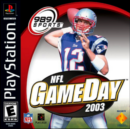 Sony PlayStation 1 Video Game (PS1) NFL Game Day 2003