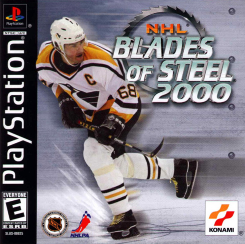 Sony PlayStation 1 Video Game (PS1) NHL Blades of Steel 2000