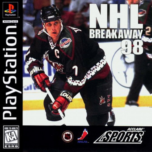Sony PlayStation 1 Video Game (PS1) NHL Breakaway 98