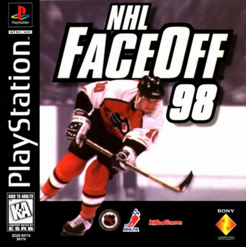 Sony PlayStation 1 Video Game (PS1) NHL Face Off 98